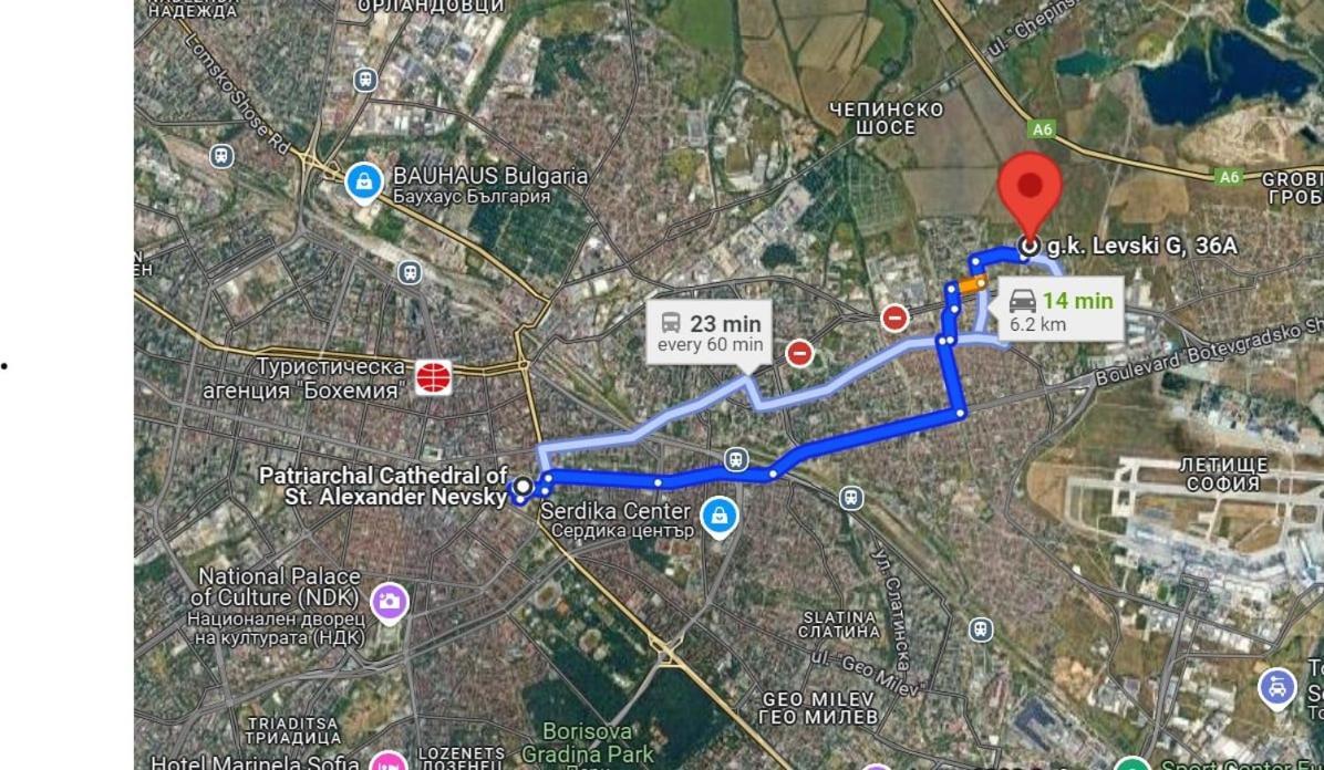 Apartament Levskig 10 Min From Airport And Centre